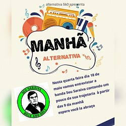 Programa manhã alternativa seu saraiva