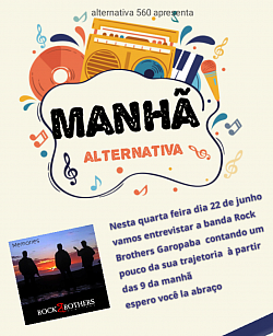 Manha alternativa rock brothers garopaba